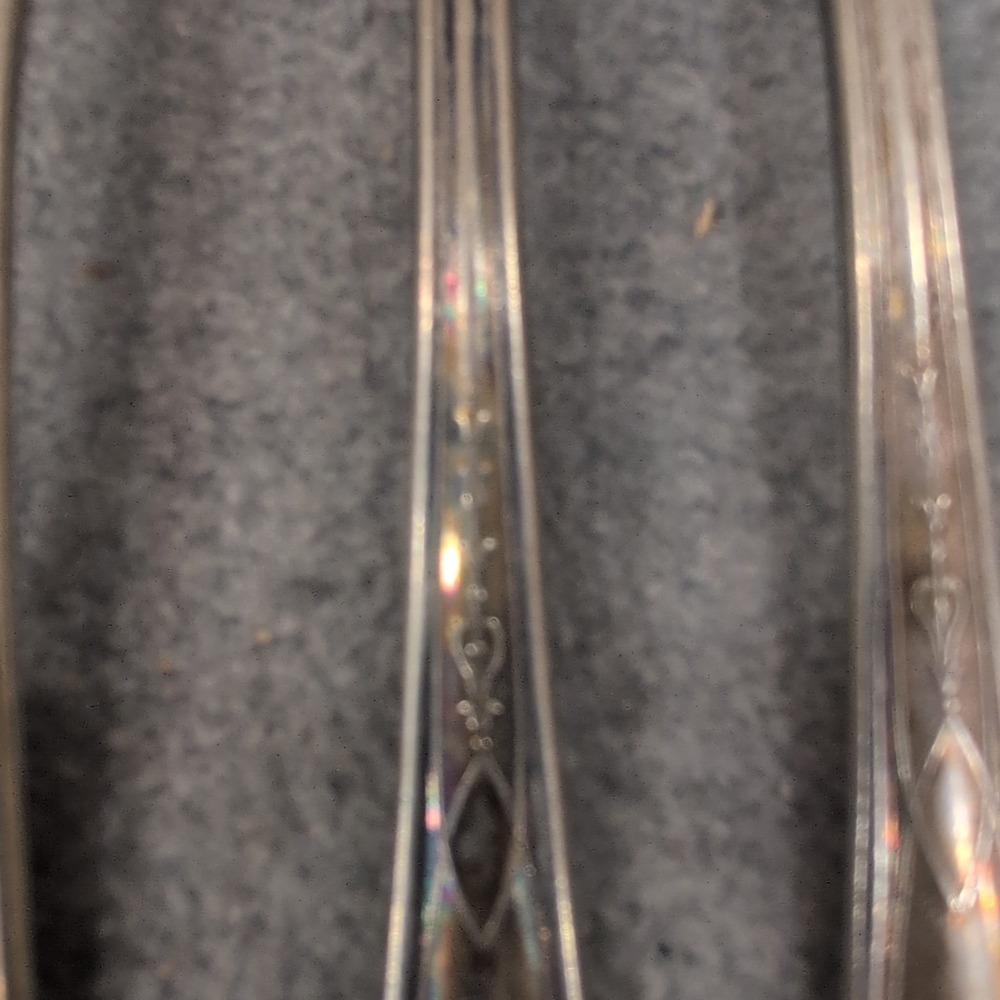 Lafayette Silver Plate 15pc Flatware Set Art Deco Forks Spoons Vintage Cutlery‎ - Picture 4 of 6
